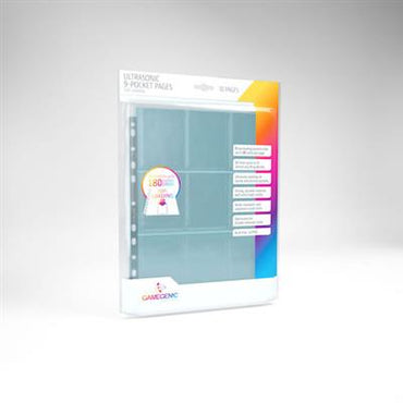 Gamegenic: 9-Pocket Top-Loading Clear Pages 10pk