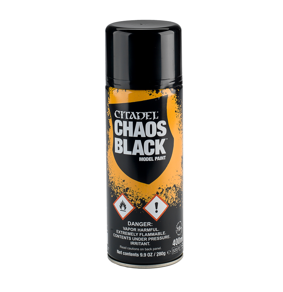 Citadel Spray Paint - Chaos Black