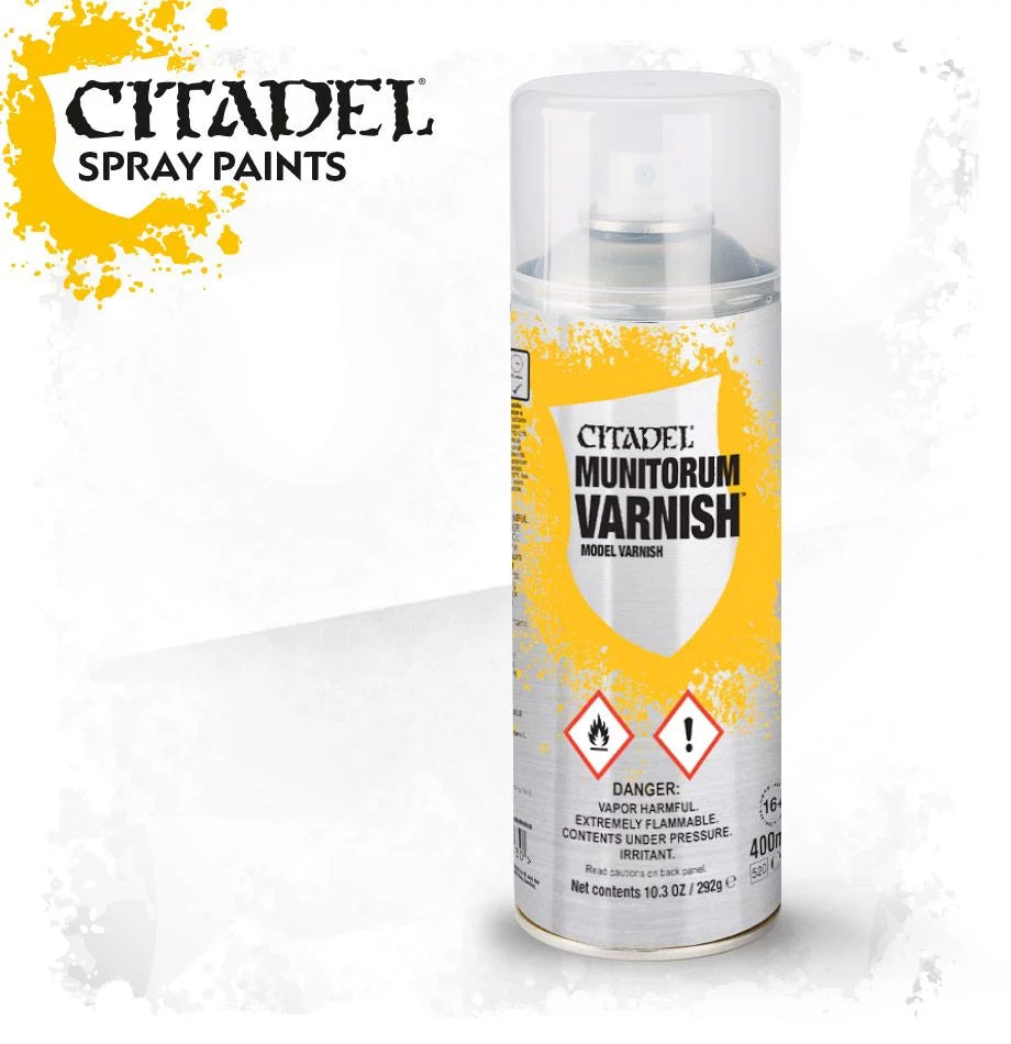 Citadel Spray Paint - Munitorum Varnish