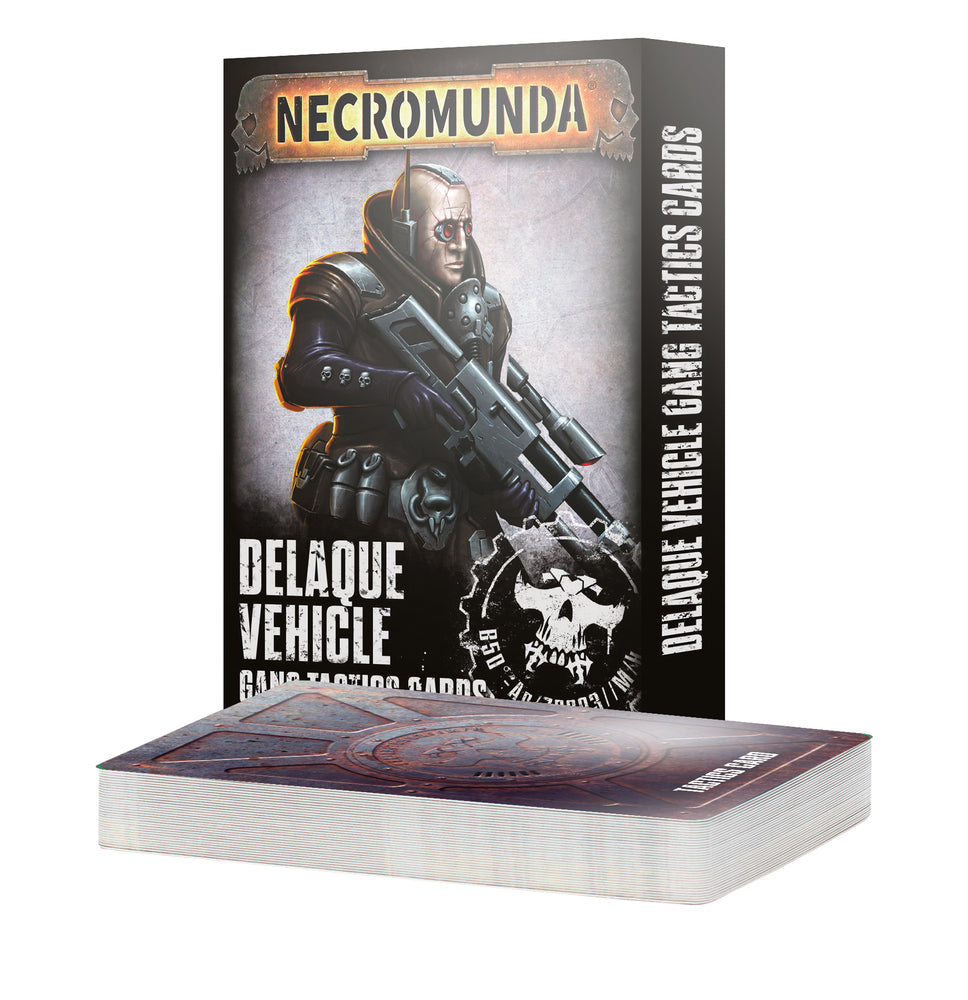 Necromunda: Delaque Vehicle Game Tactics Cards