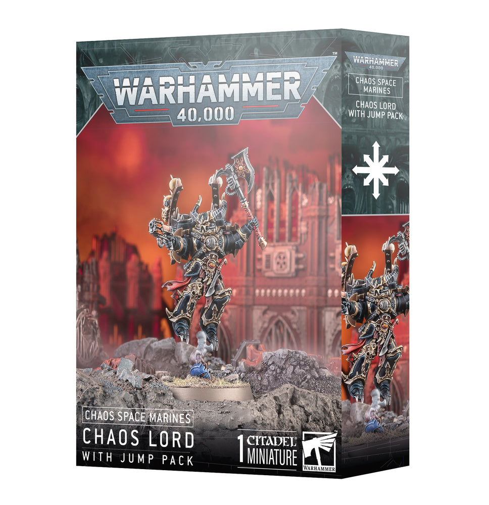 Chaos Space Marines: Chaos Lord W Jump Pack
