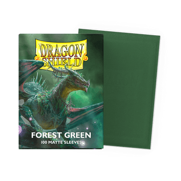 Dragon Shield Sleeves: Standard-  Forest Green (100 ct.)