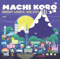 Used Board Games - Machi Koro Bright Lights, Big City