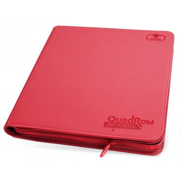 QuadRow Zipfolio - Red
