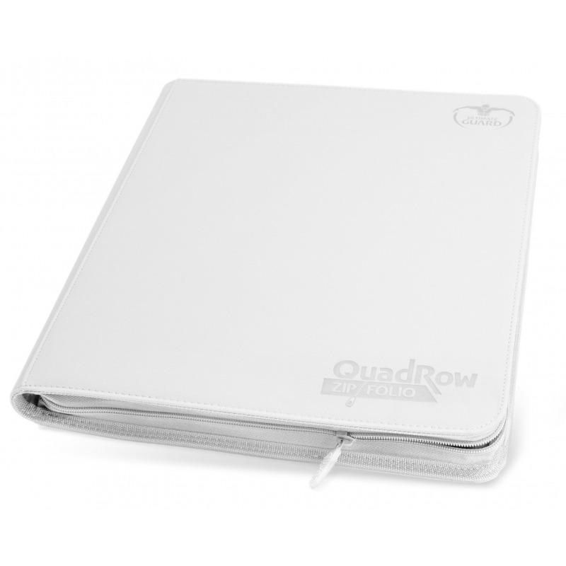 QuadRow Zipfolio - White