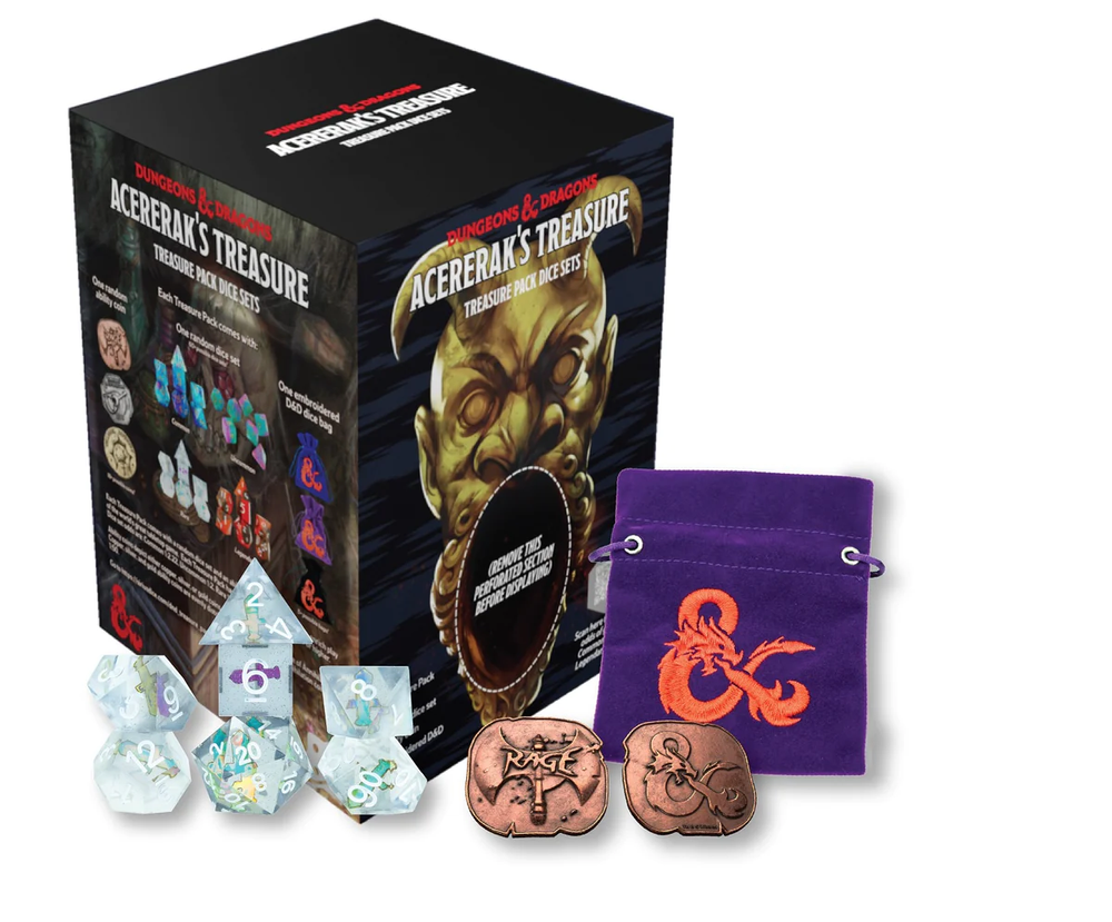 Acererak's Treasure Pack Dice , Crystal Edition
