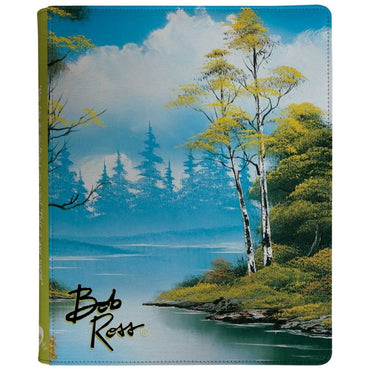 UP: Binder: Pro 9-Pocket Zippered - Bob Ross Lakeside Path