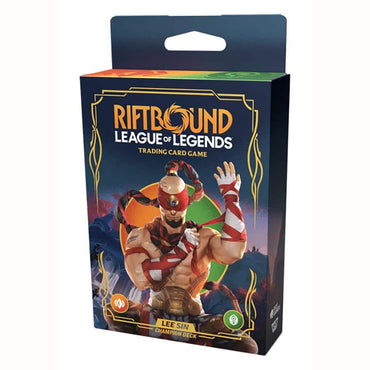 Riftbound TCG: Set 1- Origins- Champion Deck Display- Lee Sin