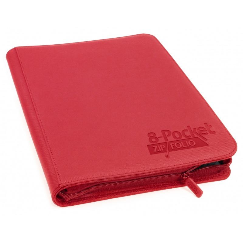 Zipfolio XenoSkin 8-Pocket - Red