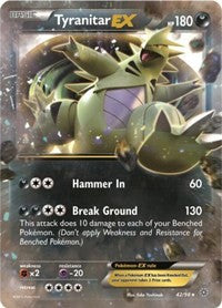 Tyranitar EX (42) [XY - Ancient Origins]