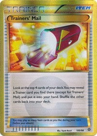 Trainers' Mail (100) [XY - Ancient Origins]