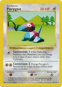 Porygon (39) [Base Set (Shadowless)]
