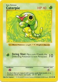 Caterpie (45) [Base Set (Shadowless)]