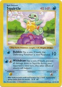 Squirtle (63) [Base Set (Shadowless)]