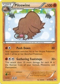 Piloswine (81) [XY - BREAKthrough]