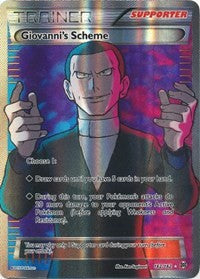 Giovanni's Scheme (Full Art) (162) [XY - BREAKthrough]