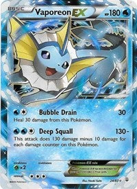 Vaporeon EX (24) [Generations]