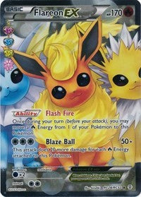 Flareon EX (Full Art) (RC28) [Generations: Radiant Collection]