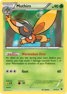 Mothim (4) [XY - Fates Collide]
