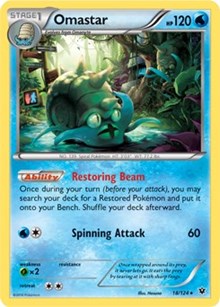 Omastar (18) [XY - Fates Collide]