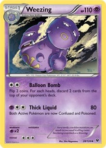 Weezing (28) [XY - Fates Collide]