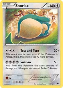 Snorlax (77) [XY - Fates Collide]