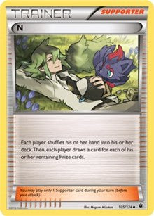 N (Supporter) (105) [XY - Fates Collide]