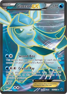 Glaceon EX (Full Art) (116) [XY - Fates Collide]
