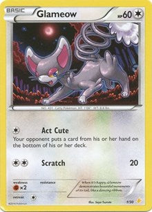 Glameow (1) (1) [XY Trainer Kit: Pikachu Libre & Suicune]