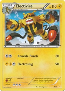 Electivire (4) (4) [XY Trainer Kit: Pikachu Libre & Suicune]