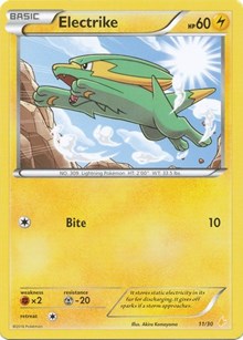 Electrike (11) (11) [XY Trainer Kit: Pikachu Libre & Suicune]