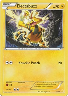 Electabuzz (15) (15) [XY Trainer Kit: Pikachu Libre & Suicune]