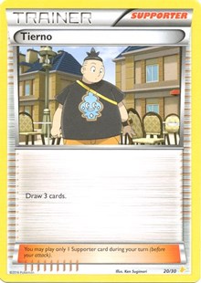 Tierno (20 - Pikachu Libre Deck) (20) [XY Trainer Kit: Pikachu Libre & Suicune]