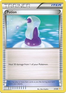 Potion (21 - Pikachu Libre Deck) (21) [XY Trainer Kit: Pikachu Libre & Suicune]