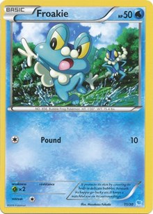 Froakie (23) (23) [XY Trainer Kit: Pikachu Libre & Suicune]