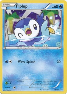 Piplup (16) [XY Trainer Kit: Pikachu Libre & Suicune]