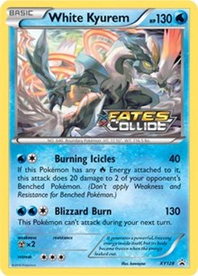 White Kyurem (Prerelease) (XY128) [XY Promos]
