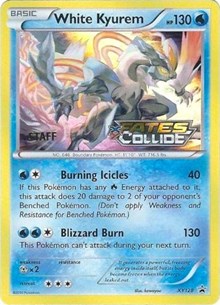 White Kyurem (Staff Prerelease) (XY128) [XY Promos]