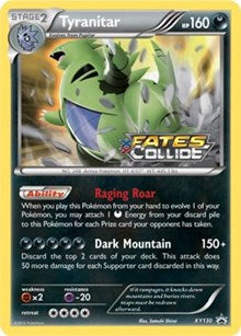 Tyranitar (Prerelease) (XY130) [XY Promos]