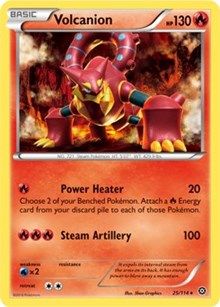 Volcanion (25) [XY - Steam Siege]