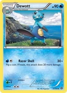Dewott (31) [XY - Steam Siege]