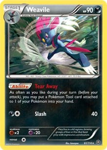 Weavile (61) [XY - Steam Siege]