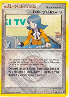 Felicity's Drawing - 98/106 (League Promo) (98) [League & Championship Cards]