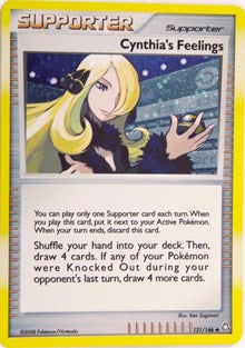 Cynthia's Feelings (Cosmos Holofoil) (131) [Miscellaneous Cards & Products]
