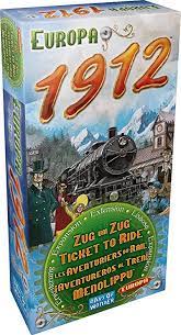 TICKET TO RIDE: EUROPA 1912 EXPANSION