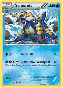 Samurott (BW Boundaries Crossed) (41) [Deck Exclusives]