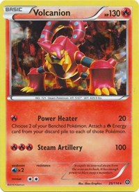 Volcanion (XY Steam Siege) (Cracked Ice Holo) (25) [Deck Exclusives]