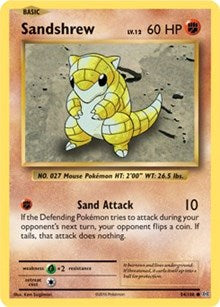 Sandshrew (54) [XY - Evolutions]