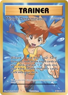 Misty's Determination (Full Art) (108) [XY - Evolutions]