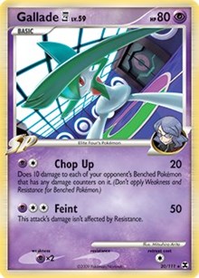 Gallade E4 (DPPt Rising Rivals) (20) [Deck Exclusives]
